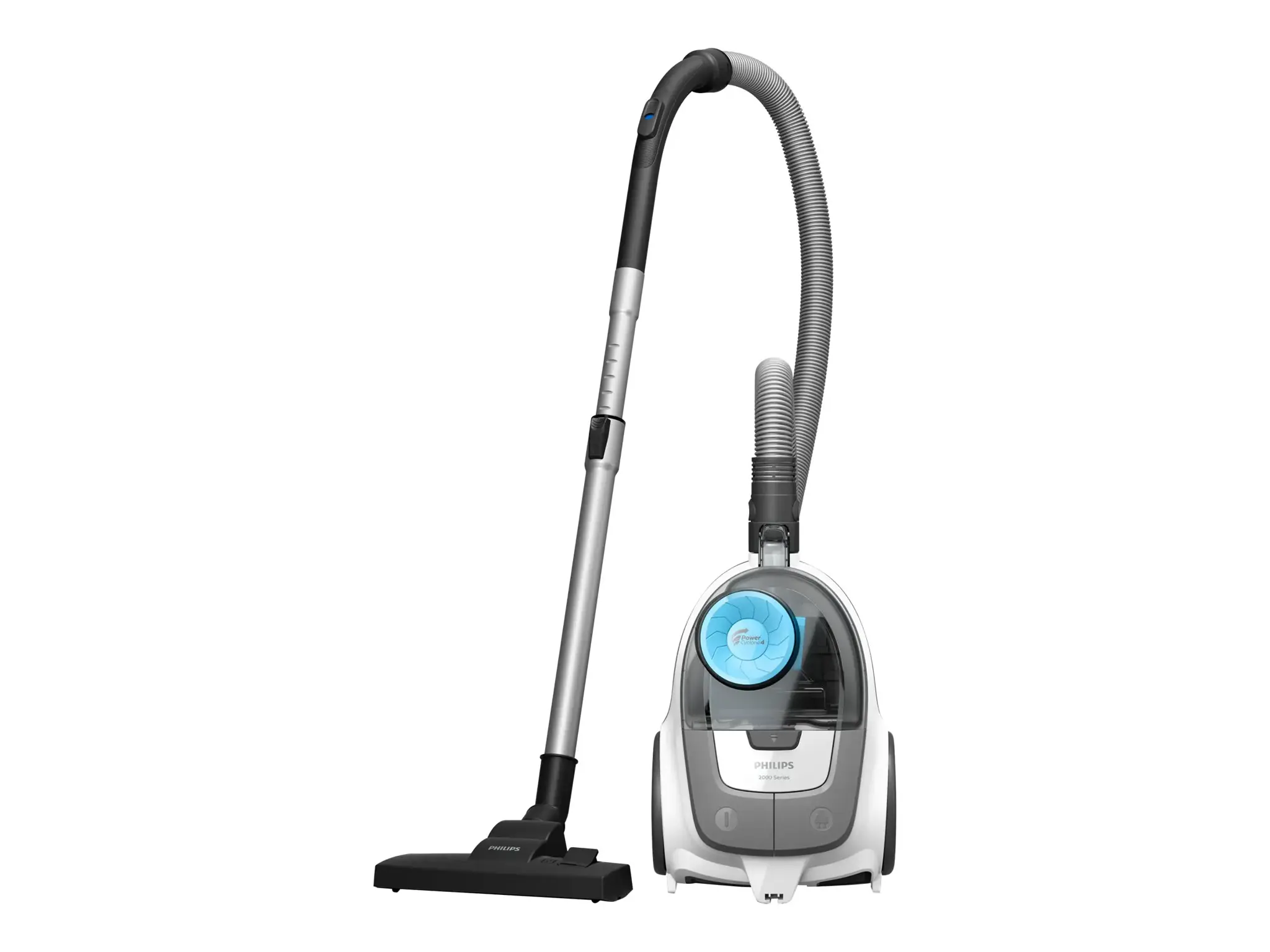 "Philips" 2000 serijos XB2122/09, 850 W, cilindrinis dulkių siurblys, sausas, be maišelio, 1,3 l, "Philips Super Clean Air