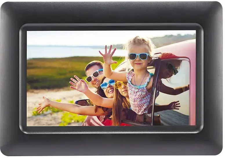 "Agfa Photo APF700" skaitmeninis nuotraukų rėmelis 7 juodas