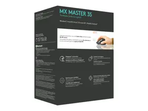 "Logitech MX Master 3S Performance" belaidė pelė - grafito spalvos