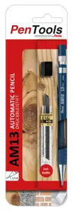 Automatinis pieštukas Pentel Tool AM13 1,3 mm HB, įsk. 8 papildymo lazdelės, 1 vnt