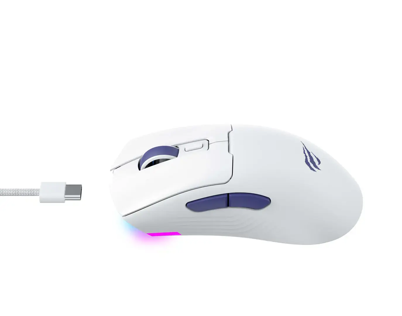 Havit MS966WB - gaming wireless mouse, white