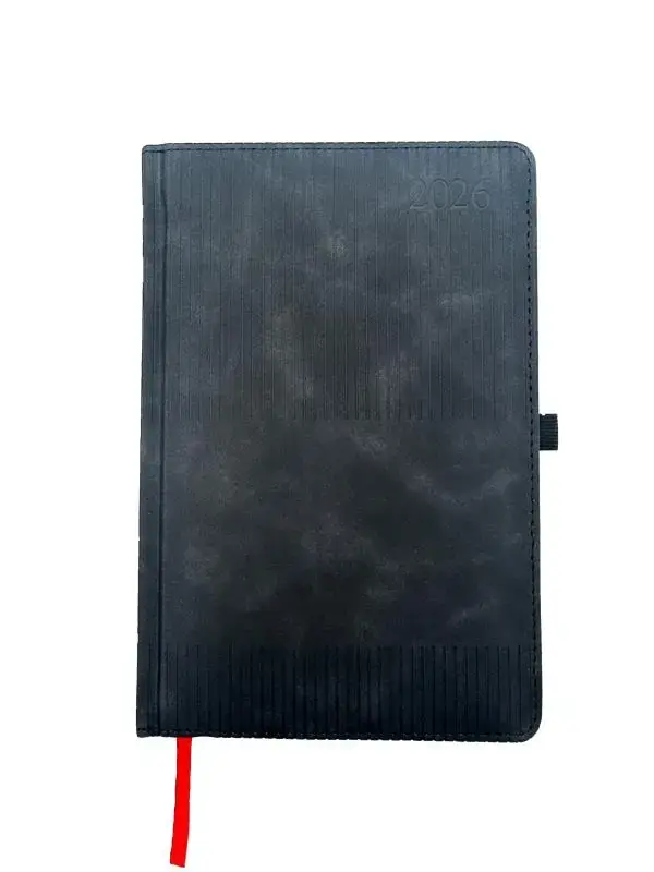 Kalendorius LINE , 2026, PU, A5, juoda  LT