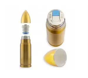 Bullet Brass thermos cartridge 500 ml