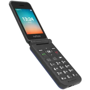 myPhone Flip | LTE | Black | 2.8 " | TFT | 48 MB | 128 MB | 3G | Bluetooth | 2.1 | USB version Type-C | Built-in camera | Main camera resolution 1.3 MP | 1000 mAh