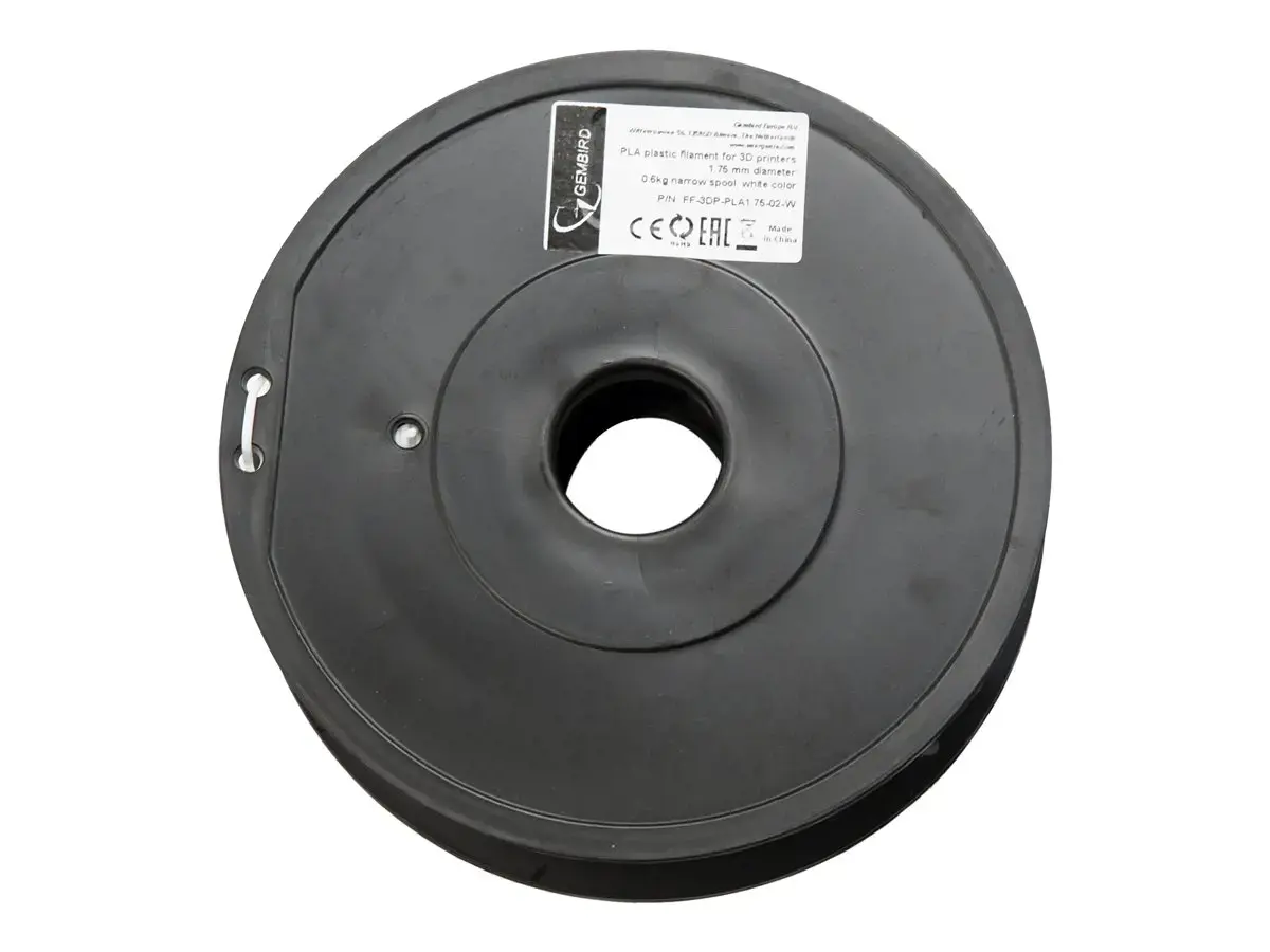 GEMBIRD 3DP-PLA+1.75-02-W Gembird PLA-plus White 1,75mm 1kg