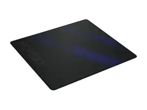 Lenovo GXH1C97870, juoda, mėlyna, vaizdas, mikropluoštas, guma, neslystantis pagrindas, žaidimų pelės kilimėlis