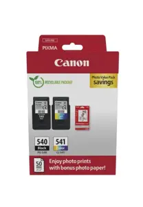 5225B013 (PG-540 + CL-541 + Photo Paper), Kasetė spausdintuvui (Canon)