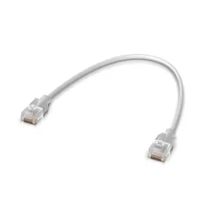 UBIQUITI NANO-THIN PATCH CABLE WITH 2.5 GBE SUPPORT DESIGNED TO SHOW ETHERLIGHTING™ EFFECTS / 0.3 M