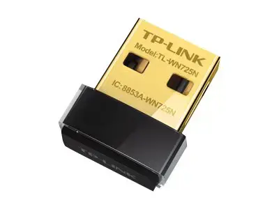TP-LINK N150 WLAN Nano USB adapteris 802.11b/g/n USB 2.0 prievadas Programinė įranga-WPS