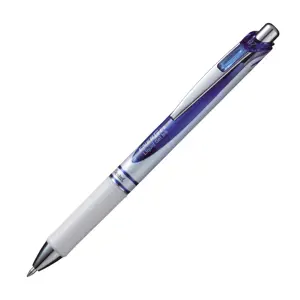 Automatinis rašiklis PENTEL ENERGEL PEARL WHITE 0.5 mm, mėlynos spalvos rašalas