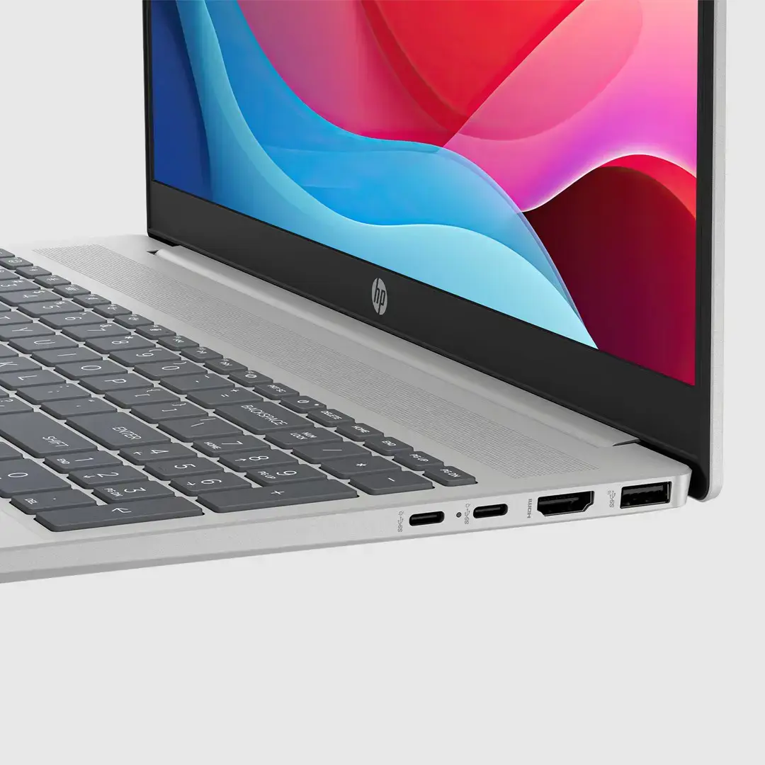 HP Pavilion 16-ag0007nw AMD Ryzen™ 5 8540U Laptop 40.6 cm (16") 2K Display 16 GB LPDDR5 SDRAM 512 GB SSD Wi-Fi 6E (802.11ax) Windows 11 Home Silver