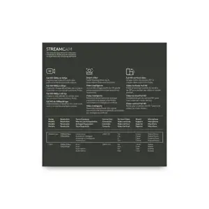 "Logitech StreamCam", 1920 x 1080 taškų, "Full HD", 60 kadrų per sekundę, 1080p, 2 - 3,7 mm, 0,1 m