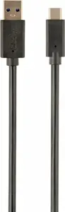 GEMBIRD CCP-USB3-AMCM-0.5M Gembird USB 3.0 AM-C tipo kabelis (AM/CM), 0,5 m, juodas