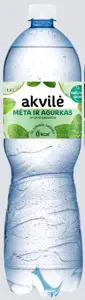 Stalo vanduo AKVILĖ "Mėta ir agurkas"1,5 L