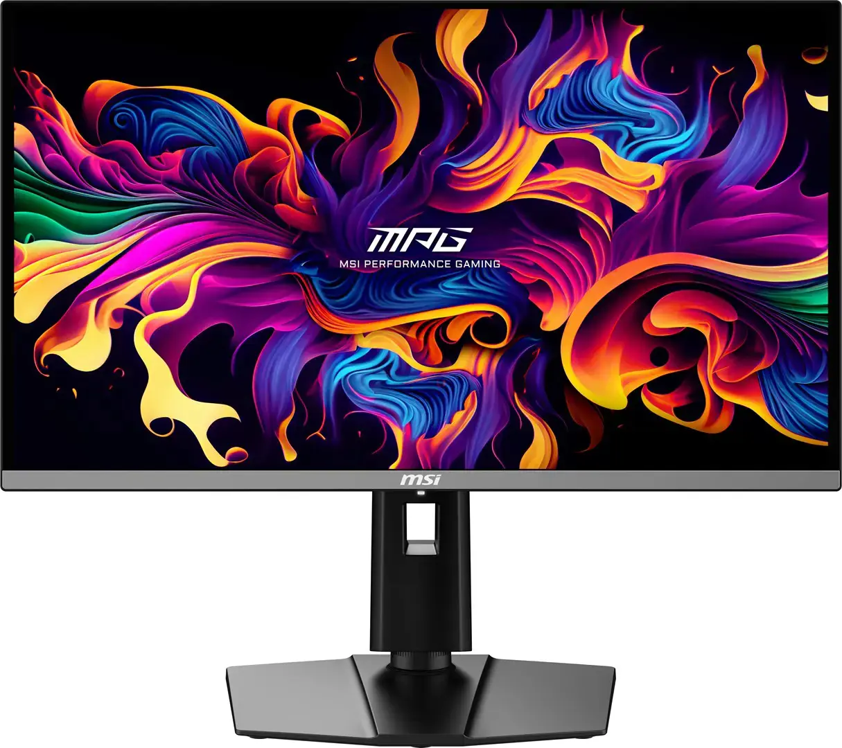 Monitor MSI MPG 272URX QD-OLED 27" Gaming/4K Matte Panel QD-OLED 3840x2160 16:9 240 ?? 0.03 ms Swivel Pivot Height adjustable Tilt Colour Black MPG272URXQD-OLED