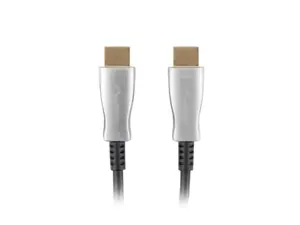 LANBERG HDMI CABLE M/M V2.0 10M OPTICAL AOC BLACK CA-HDMI-20FB-0100-BK