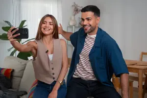 Boya wireless microphone mini 2-02 USB-C, lunar silver