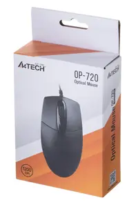 A4-TECH A4TMYS43754 Pelė A4-Tech OP-720 Black , USB