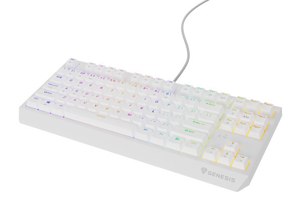 THOR 230 | Mechanical Gaming Keyboard | Wired | US | White | USB Type-A | Outemu Brown
