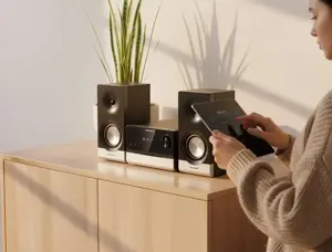 Blaupunkt MS40.2BT Micro hi-fi system black