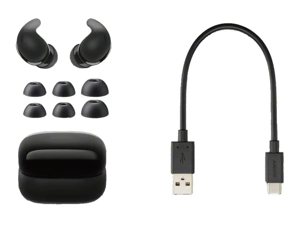 Sony wireless earbuds LinkBuds Fit WF-LS910, black