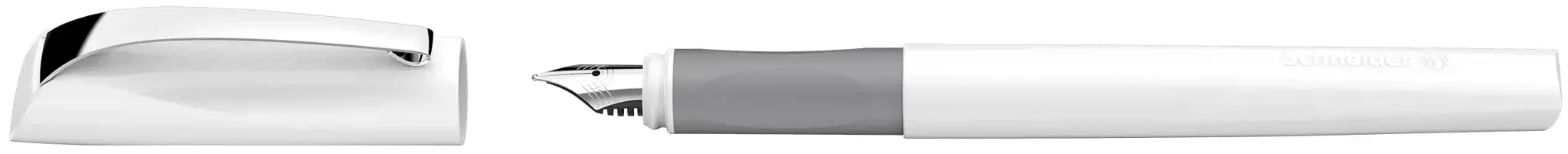 Plunksnakotis SCHNEIDER Ceod Classic M, dešiniarankiams ir kairiarankiams, baltos sp. korpusas