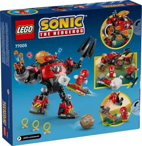 LEGO SONIC THE HEDGEHOG 77005 Knuckles vs. Dr. Eggman Egg Crusher Mech