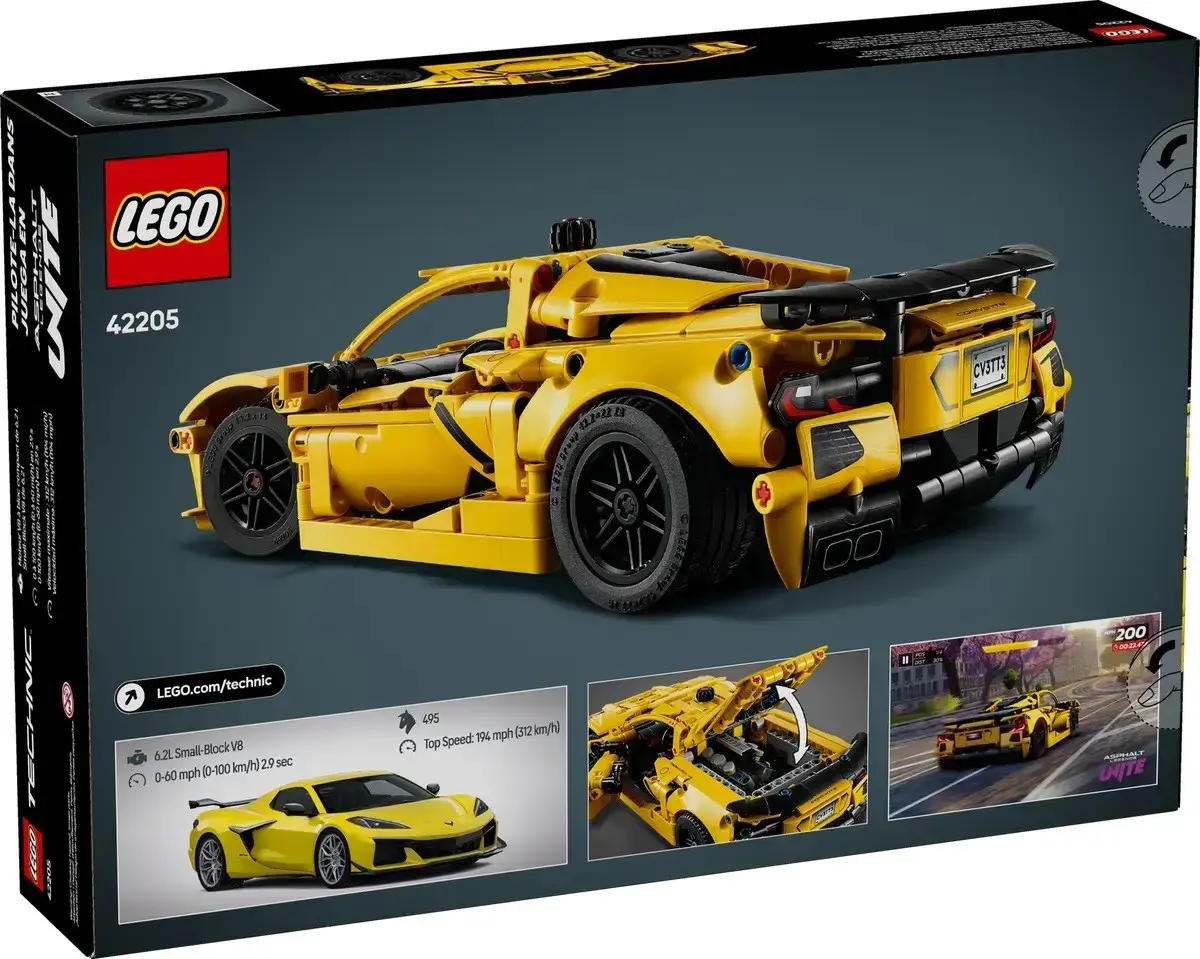 LEGO TECHNIC 42205 Chevrolet Corvette Stingray