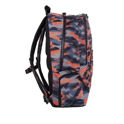 Kuprinė CoolPack Impact II Camo Mesh Orange 45 x 30 x 15 cm
