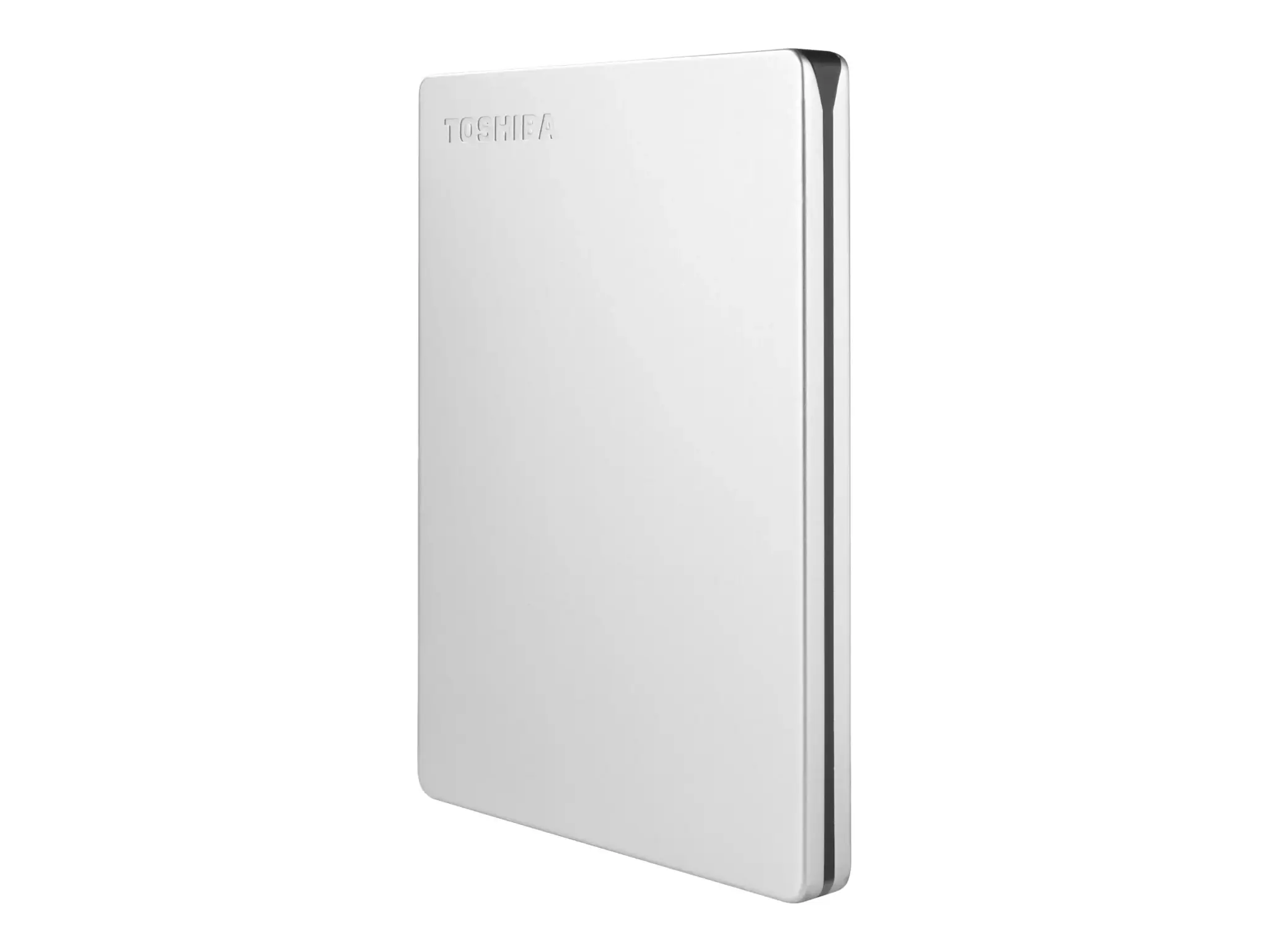 TOSHIBA "Canvio Slim" 2TB USB3.2 sidabro spalvos