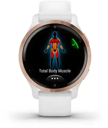 IŠMANUSIS LAIKRODIS VENU 2S/GOLD/WHITE 010-02429-13 GARMIN