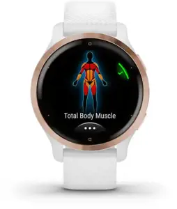 IŠMANUSIS LAIKRODIS VENU 2S/GOLD/WHITE 010-02429-13 GARMIN