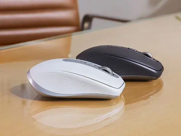 Logitech MX Anywhere 3S for Business, Right-hand, Laser, RF Wireless + Bluetooth, 8000 DPI, Graphite