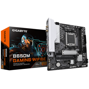 GIGABYTE B650M GAMING WIFI6E Motherboard - AMD Ryzen 9000 Series CPUs, 5+2+2 Phases VRM, up to 6400…