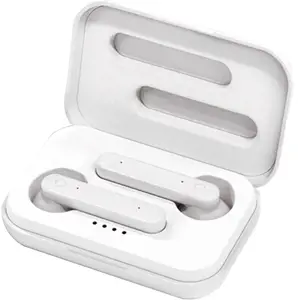 Platinet PM1040W Airpods Bluetooth 5.0 belaidės ausinės su mikrofonu (MMEF2ZM|A) balta