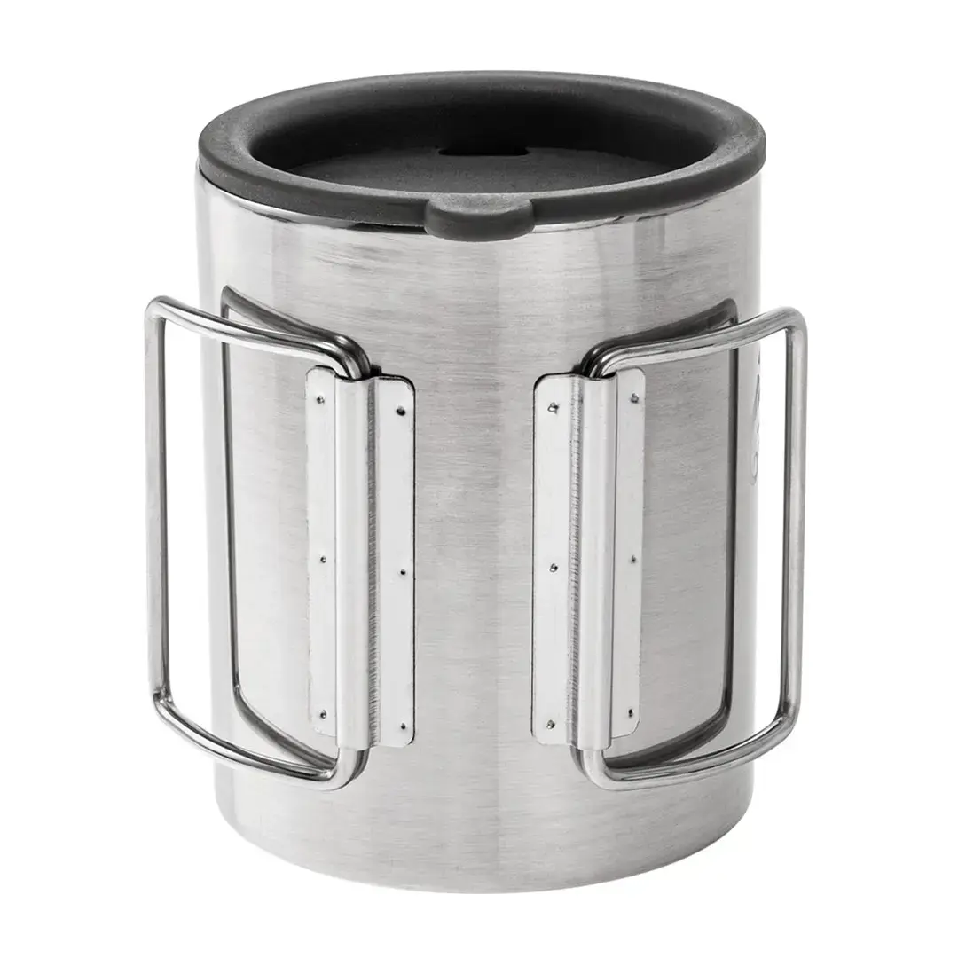 Helikon Thermal mug with lid 250 ml Silver, Black