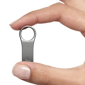 "Silicon Power Firma F80", 16 GB, A tipo USB, 2.0, be dangtelio, 5,9 g, titano