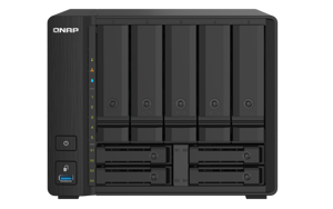 QNAP TS-932PX, NAS, bokštas, "Annapurna Labs", "Alpine AL-324", juodas