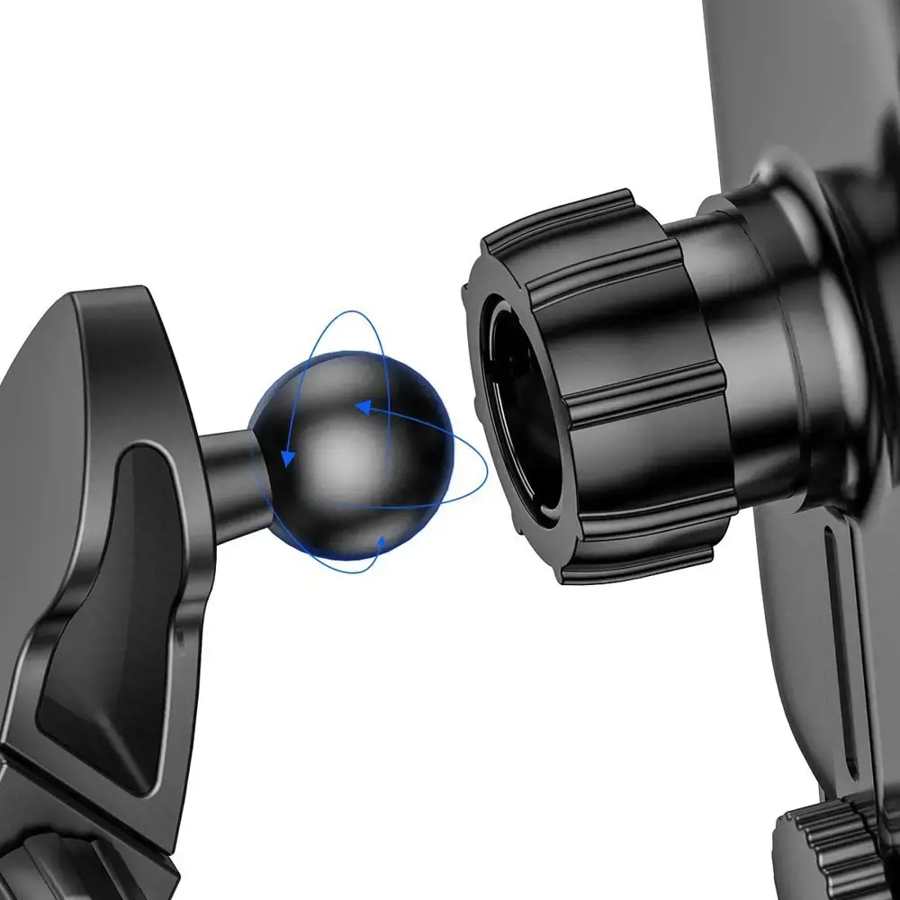 Baseus WXHW03-01 automobilinis laikiklis su bevieliu įkrovimu 15W juodas