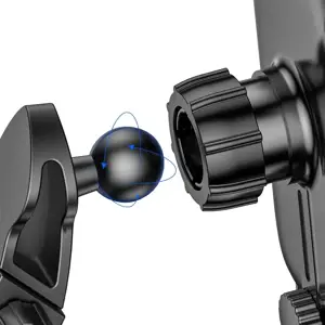 Baseus WXHW03-01 automobilinis laikiklis su bevieliu įkrovimu 15W juodas