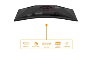 AOC | CU34G4Z | 34 " | Fast VA | WQHD | 21:9 | 240 Hz | 1 ms | 3440 x 1440 pixels | 450 cd/m² | HDMI ports quantity 2 | Black