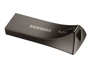 "Samsung" MUF-64BE, 64 GB, A tipo USB, 3.2 Gen 1 (3.1 Gen 1), 300 MB/s, be dangtelio, pilka
