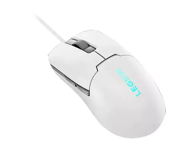 Lenovo MICE_BO "Legion M300s" pelė-balta, optinė, A tipo USB, 8000 DPI, balta