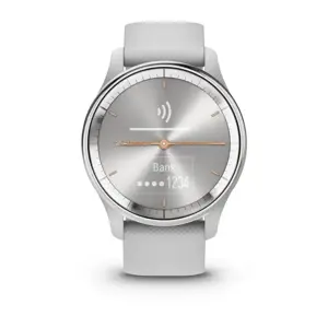 "Garmin vivomove Trend Mist Grey", silikonas