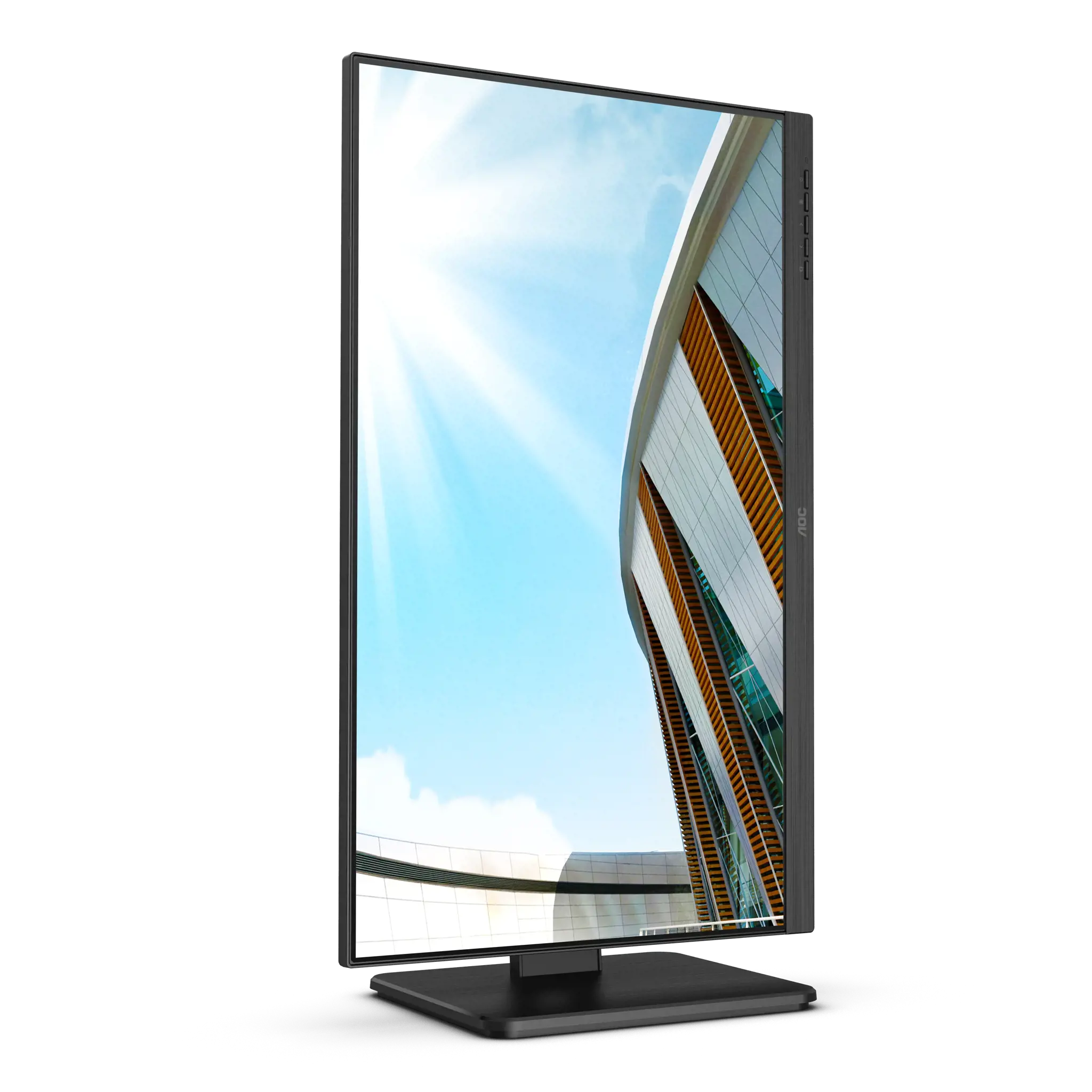 Monitorius AOC P2 Q24P2Q, 60.5 cm (23.8"), 2560 x 1440 pixels, Quad HD, LED, 4 ms, Black