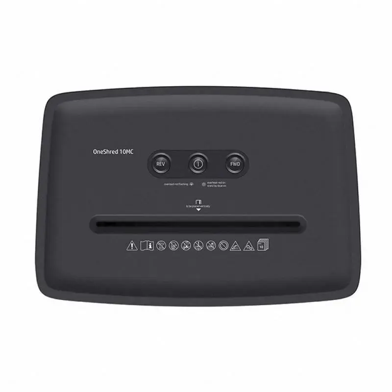 HP ONESHRED 10MC smulkintuvas, mikro pjaustymas, P-5, 10 kortelių, 20 l, šviesiai pilkas