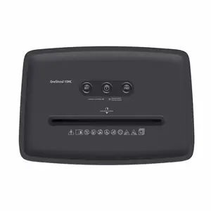 HP ONESHRED 10MC smulkintuvas, mikro pjaustymas, P-5, 10 kortelių, 20 l, šviesiai pilkas