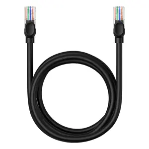 Baseus Ethernet CAT5, 2m network cable (black)