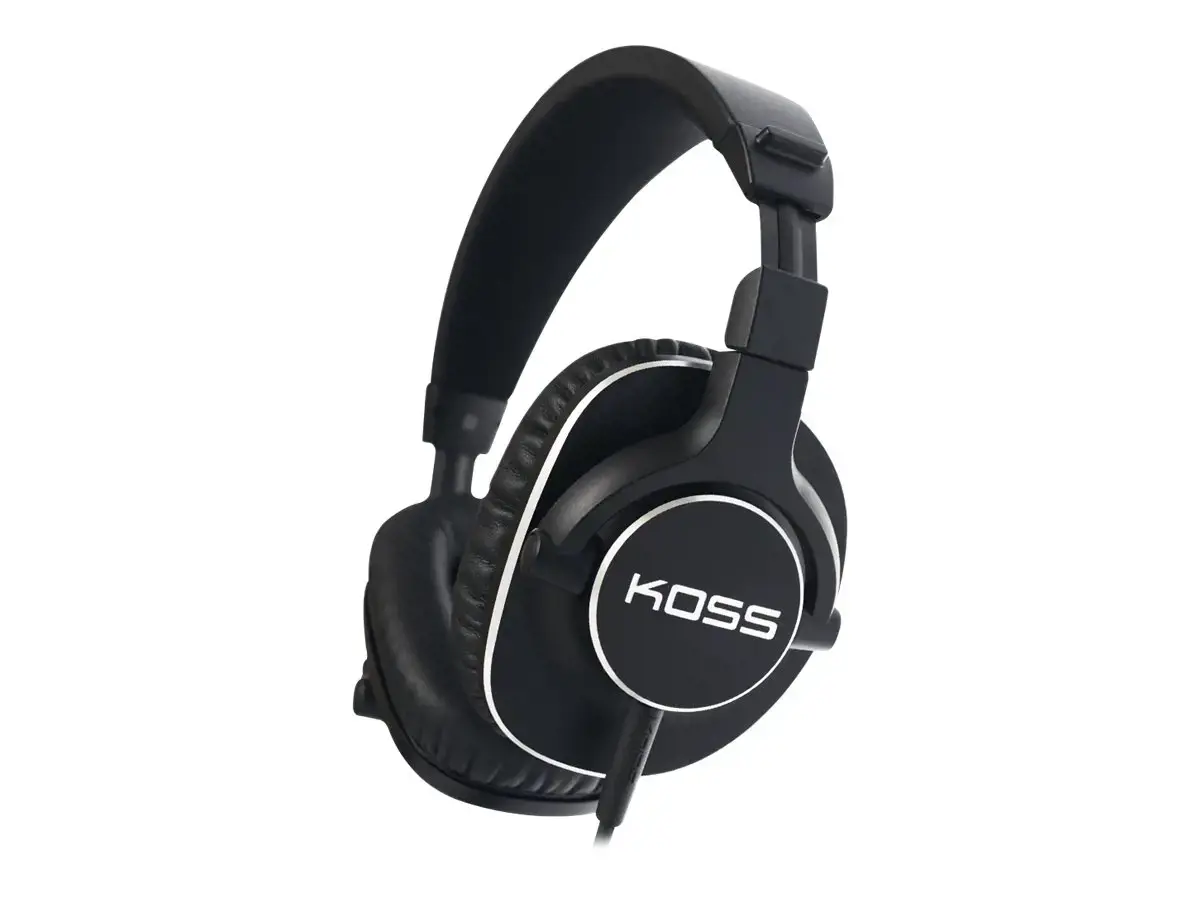 "Koss" laidinės ausinės "Pro4S", ant ausų, 3,5 mm, juodos spalvos