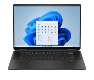 HP Spectre x360 16-aa0233nw Intel Core Ultra 7 155H, 2-in-1 convertible, 40.6 cm (16"), 3K touchscreen, 16 GB LPDDR5x-SDRAM, 1 TB SSD, NVIDIA GeForce RTX 4050, Wi-Fi 7 (802.11be), Windows 11 Pro, AI PC, Black